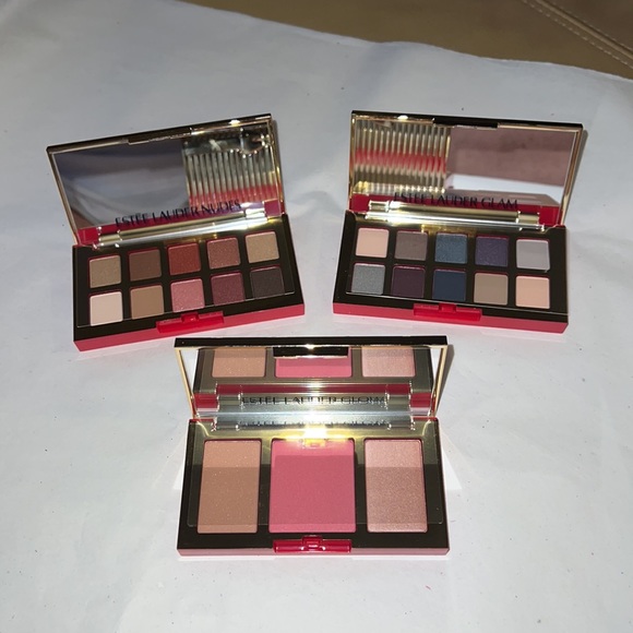 3pcs ESTEE LAUDER Eyeshadow and Cheek Palettes - Picture 1 of 17